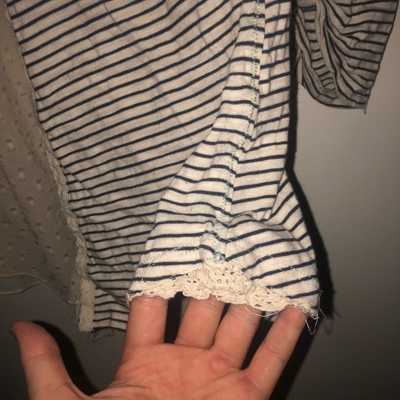 Anthropologie mid sleeve top - Picture 5 of 5